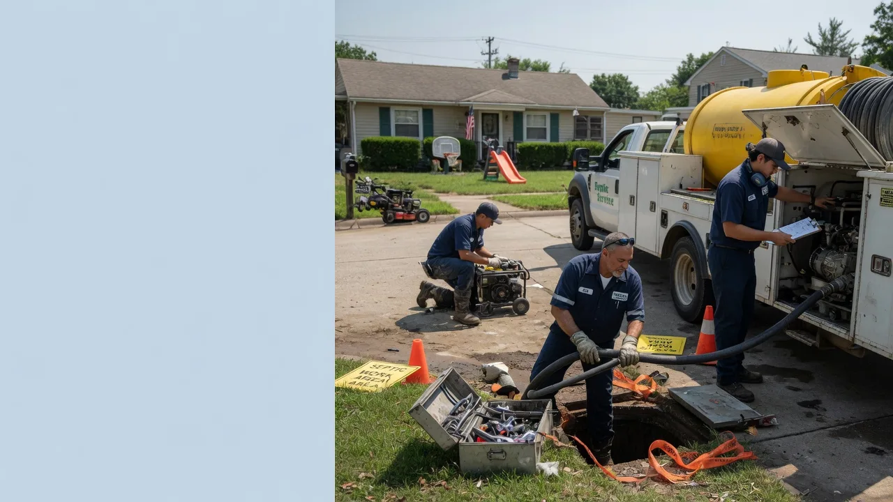 Septic Tank Pumping in Sentinel, OK near me